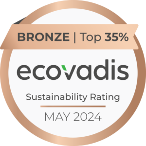 Brainboxes awarded bronze medal by EcoVadis - in the top 35% in recognition of sustainability achievement