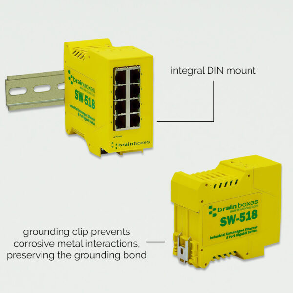 SW-518 DIN Rail