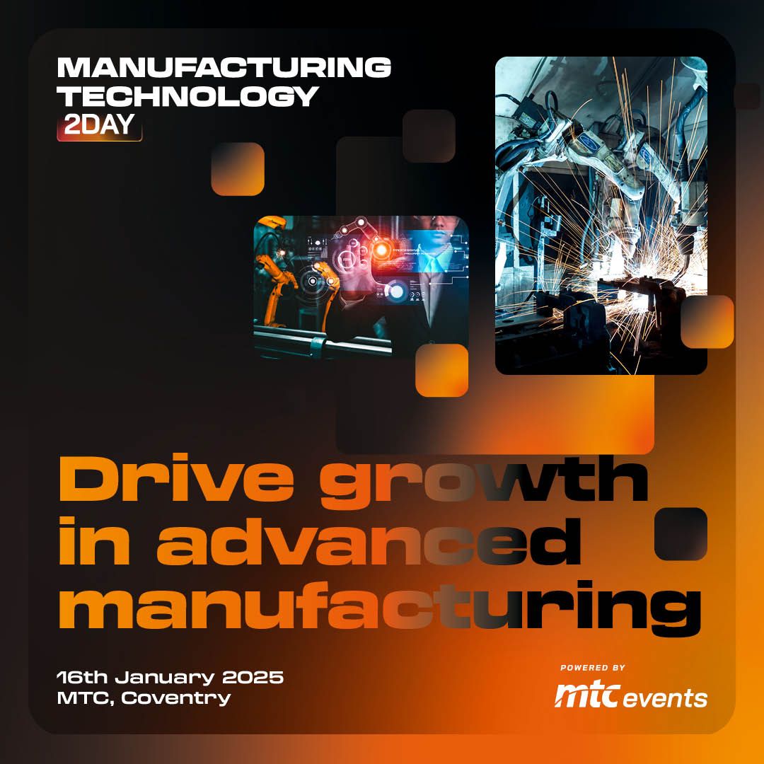 Brainboxes exhibiting at the Manufacturing Technology 2Day Event on 16th January 2025 at the MTC, Coventry