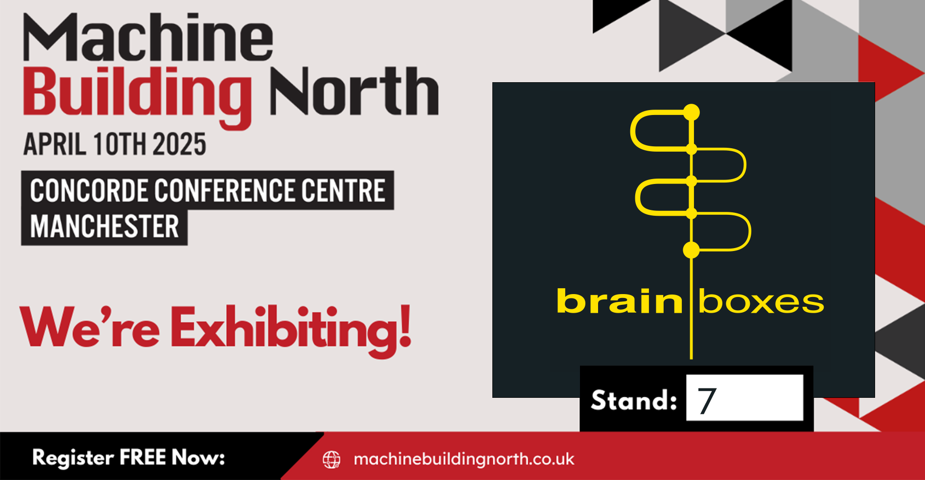 Featured image for “📢 VISIT US at Machine Building North!”